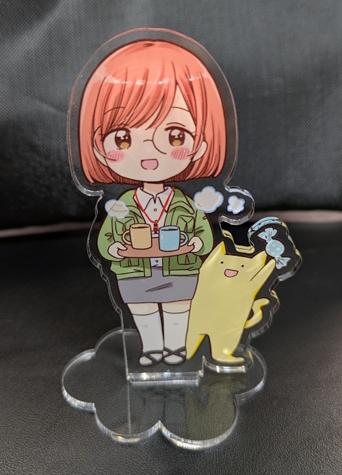 情シスちゃんアクスタ(きゅうけい)