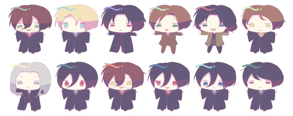 ハリポタデフォルメアクキー