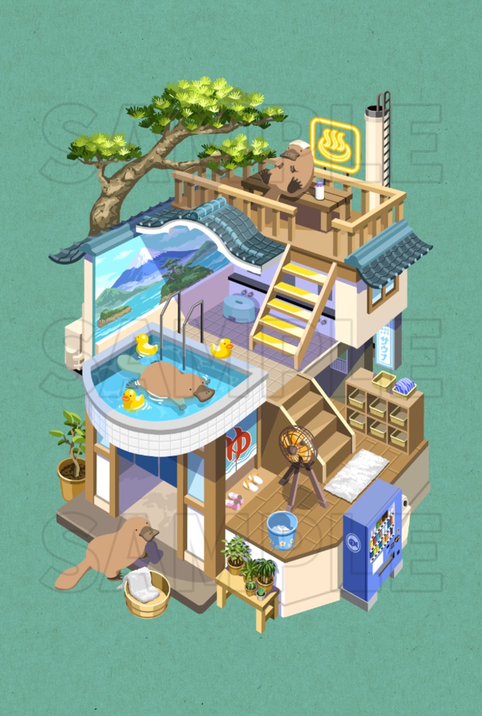 タテ型ポストカード