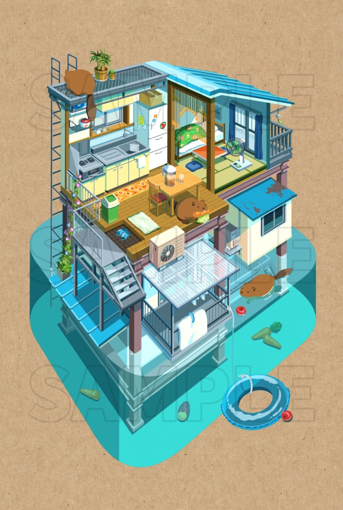 タテ型ポストカード