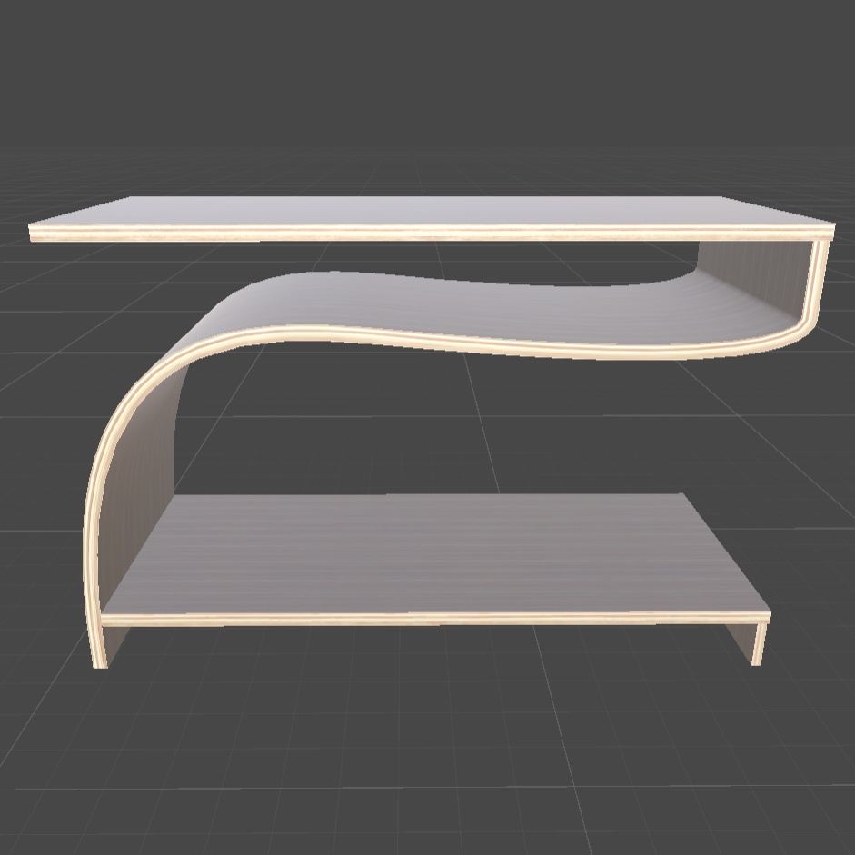 〔3Dモデル〕Z型テーブル