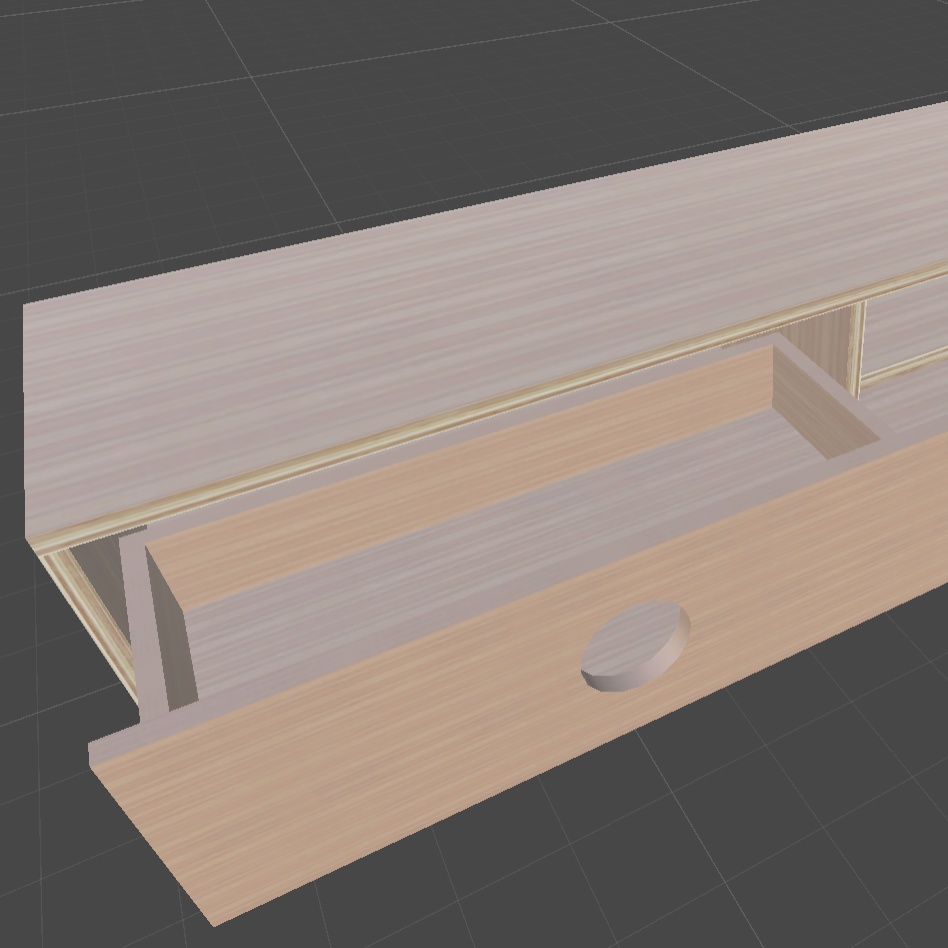 〔3Dモデル〕テレビラック