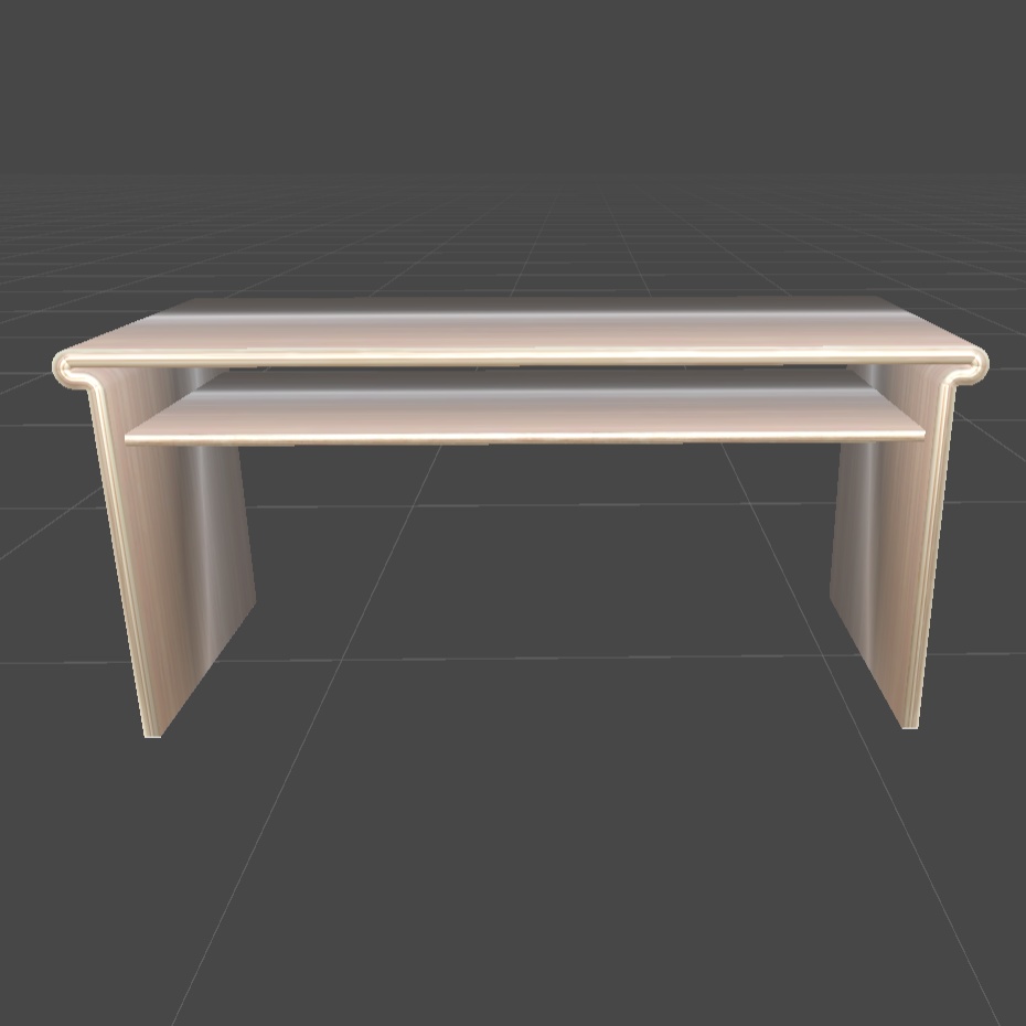 〔3Dモデル〕A型テーブル