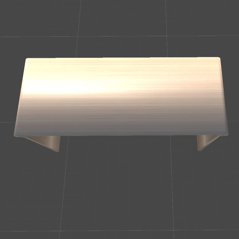 〔3Dモデル〕A型テーブル