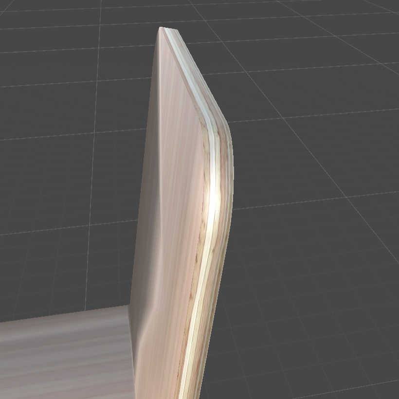 〔3Dモデル〕b型チェア