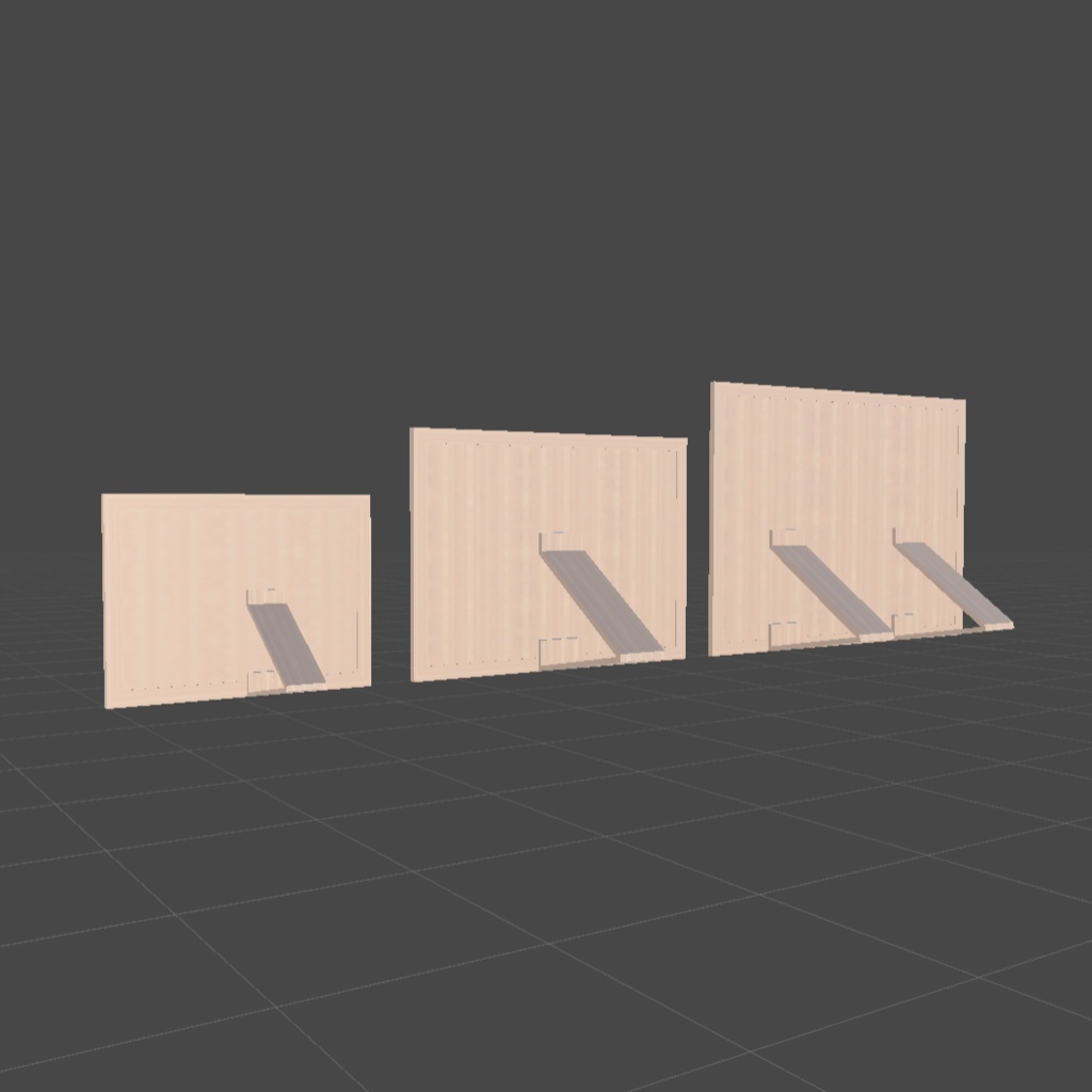 〔3Dモデル〕フォトフレーム16種セット