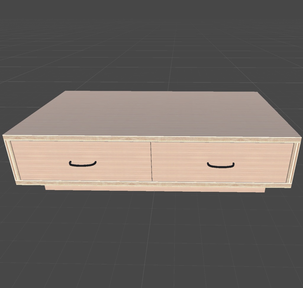 〔3Dモデル〕リビング家具セットA