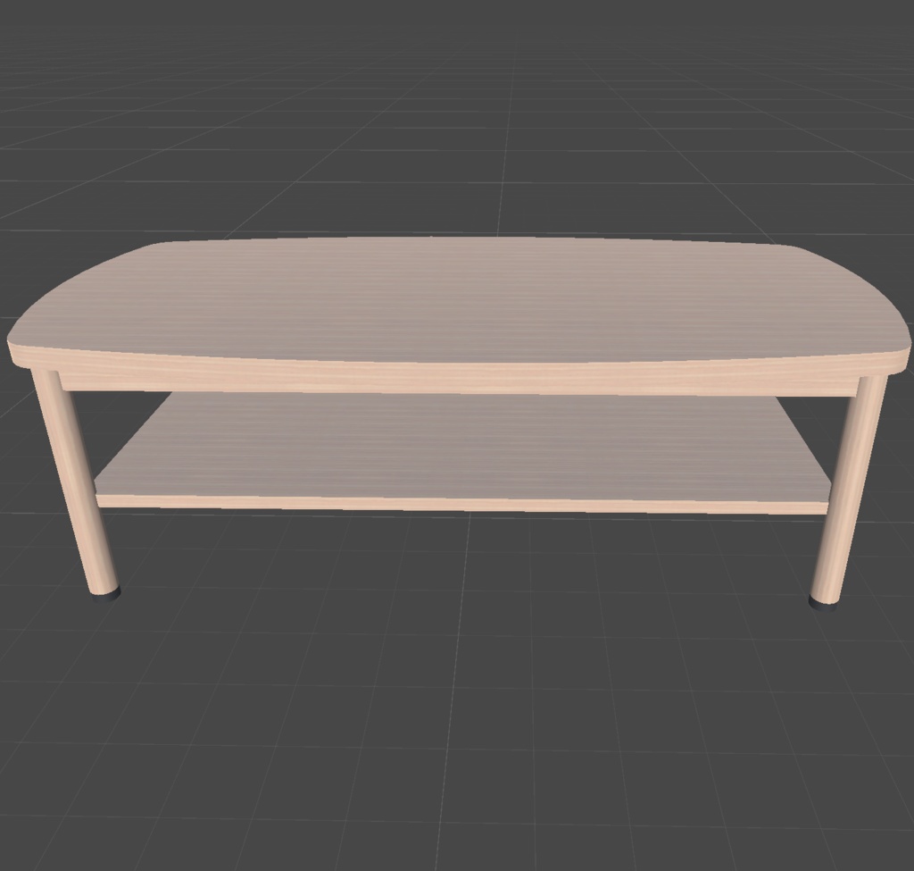 〔3Dモデル〕リビング家具セットA