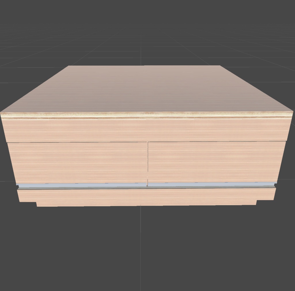 〔3Dモデル〕リビング家具セットB