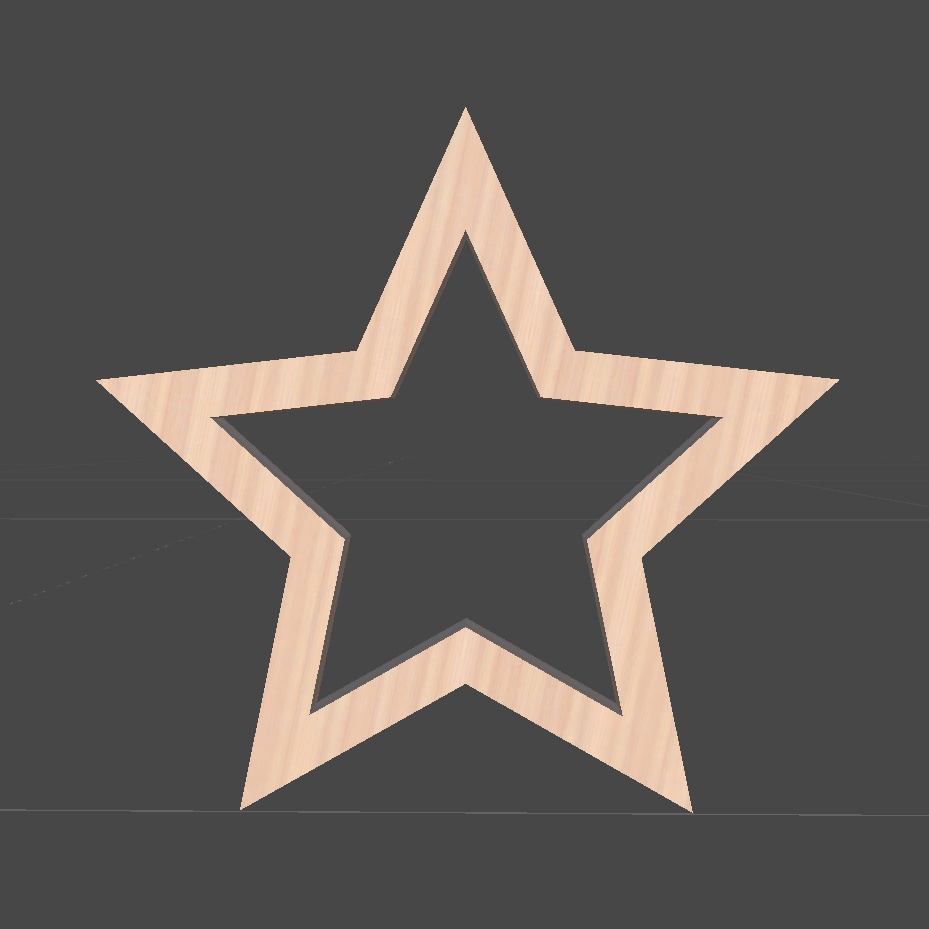 〔3Dモデル〕木製小物セット