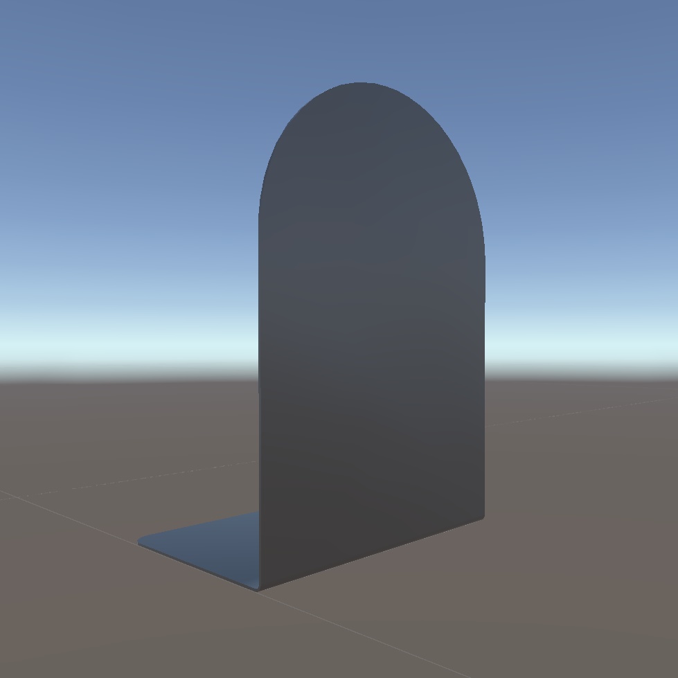 〔3Dモデル〕ブックエンド