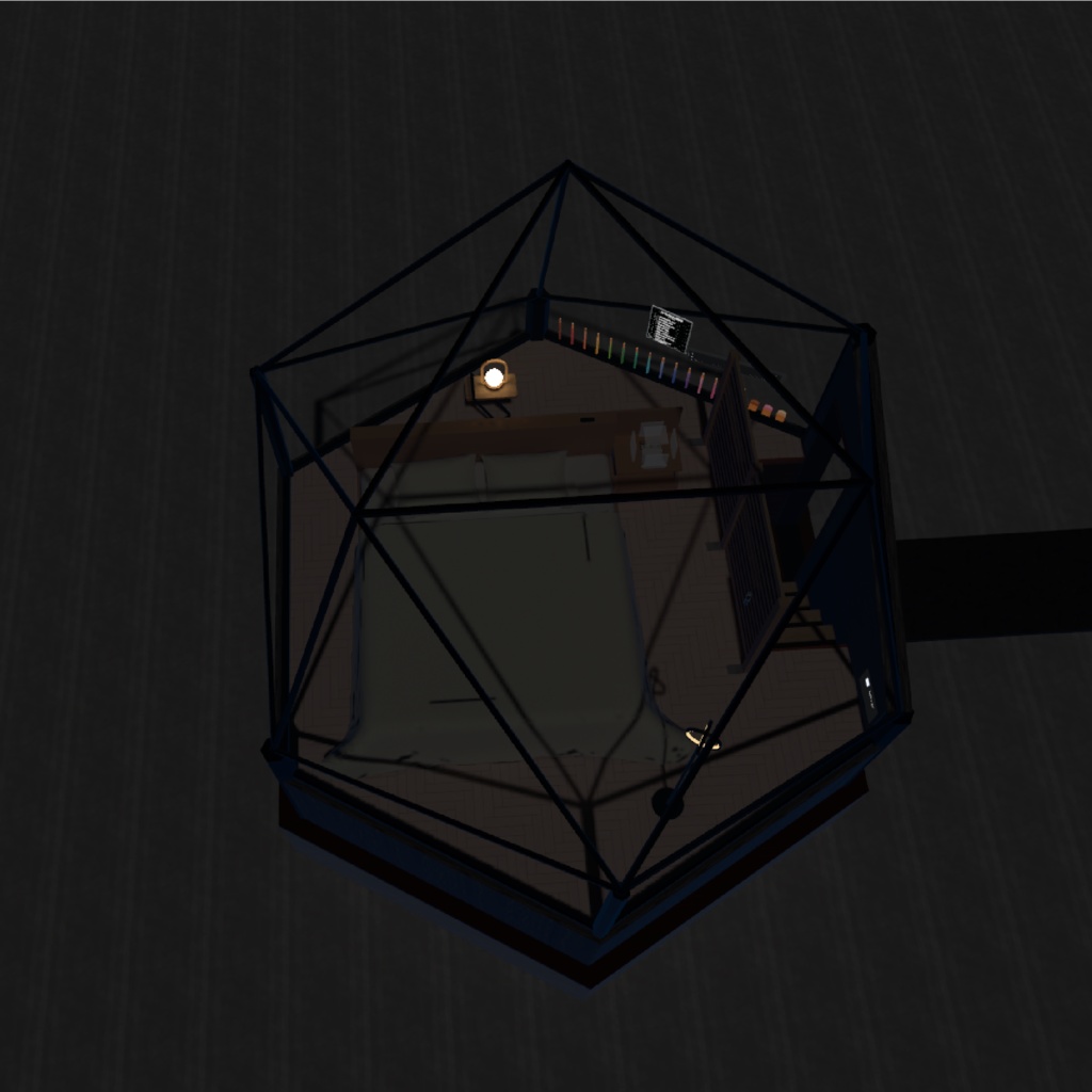 星を見る小さな部屋 - A Little Room for Star Gazing - (VRChat想定)