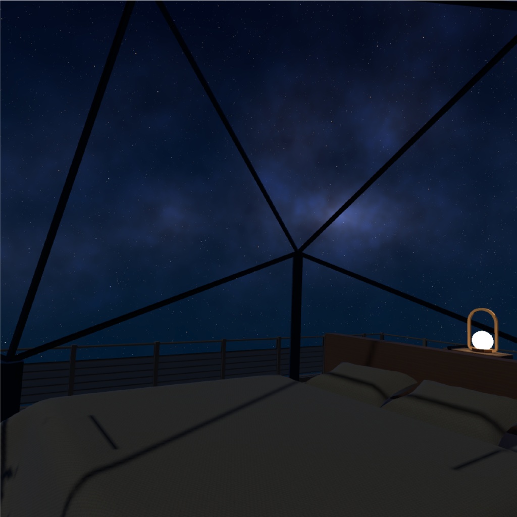 星を見る小さな部屋 - A Little Room for Star Gazing - (VRChat想定)