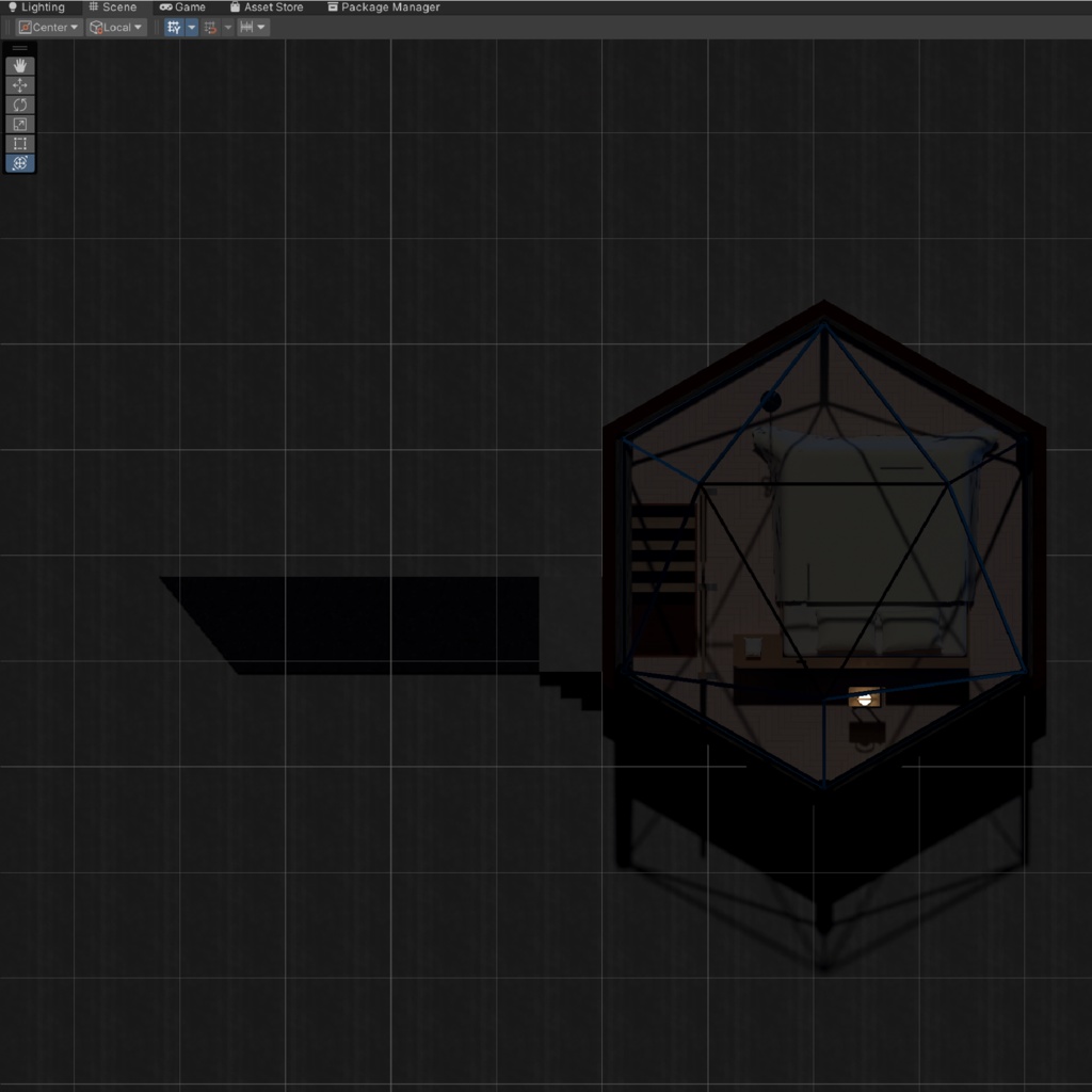 星を見る小さな部屋 - A Little Room for Star Gazing - (VRChat想定)