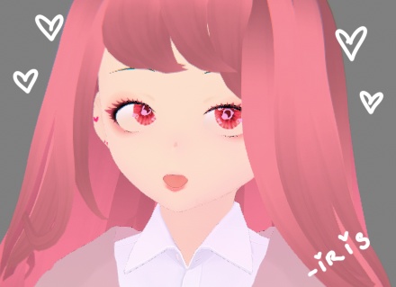 Pink Indie 3D VRM - urvtubergf - 3/3