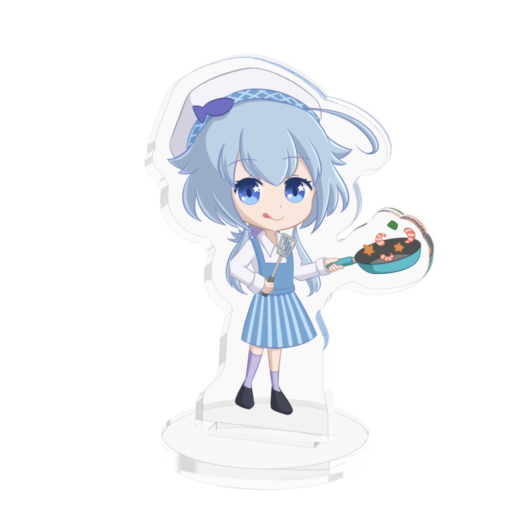 魚海すいとナオさんのコラボカフェアクリルスタンド