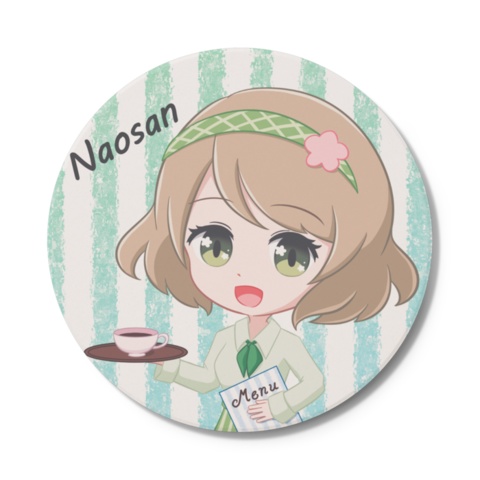 魚海すいとナオさんのコラボカフェコースター