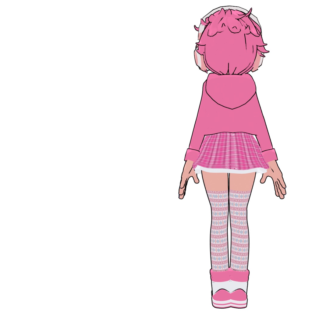 オリジナル3Dモデル「星空まな」