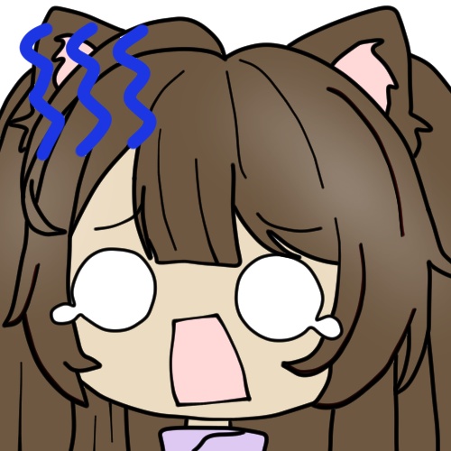 Cute Brunette Chibi Emote Pack