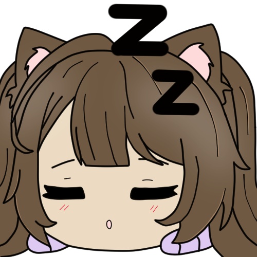 Cute Brunette Chibi Emote Pack