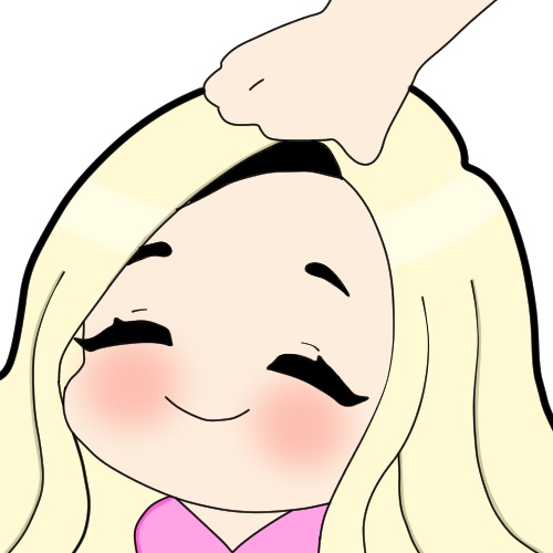 Cute Blonde Chibi Emote Pack