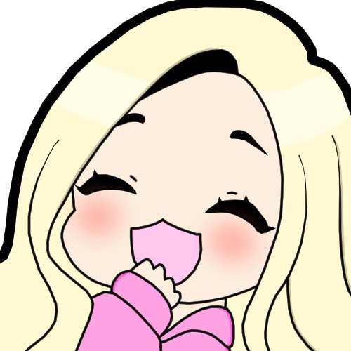 Cute Blonde Chibi Emote Pack