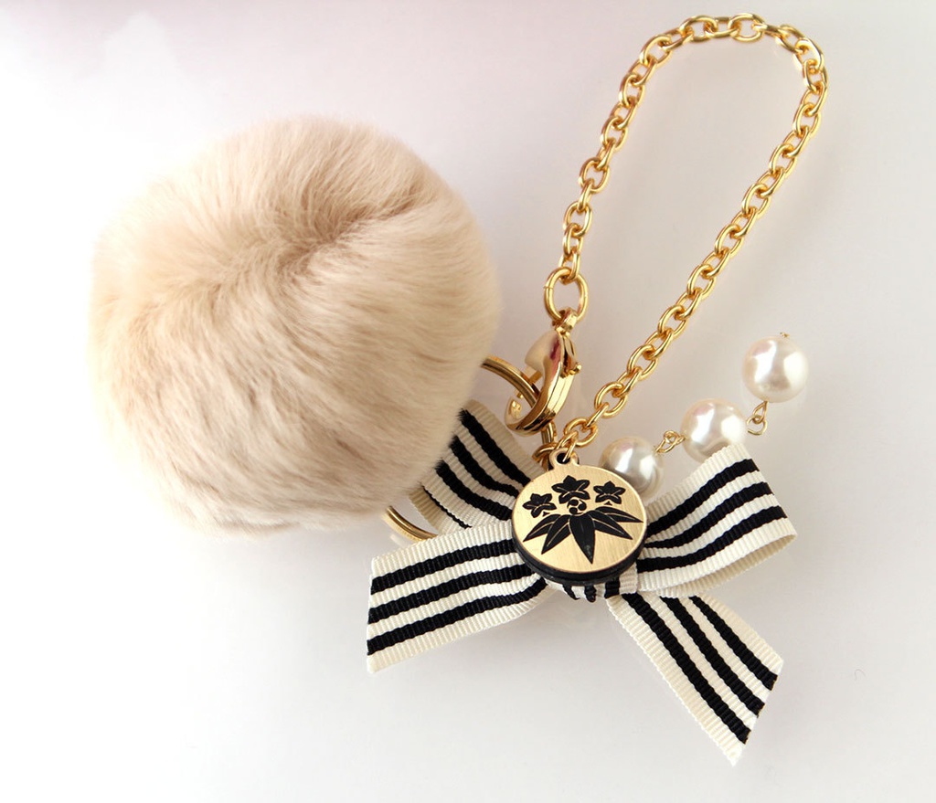 ファーバッグチャーム髭切