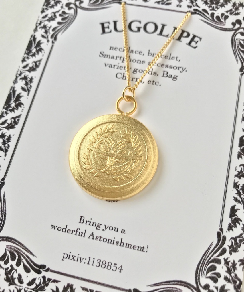 燭台切光忠紋ネックレス Eugolipe ゆーごらいぷ Booth