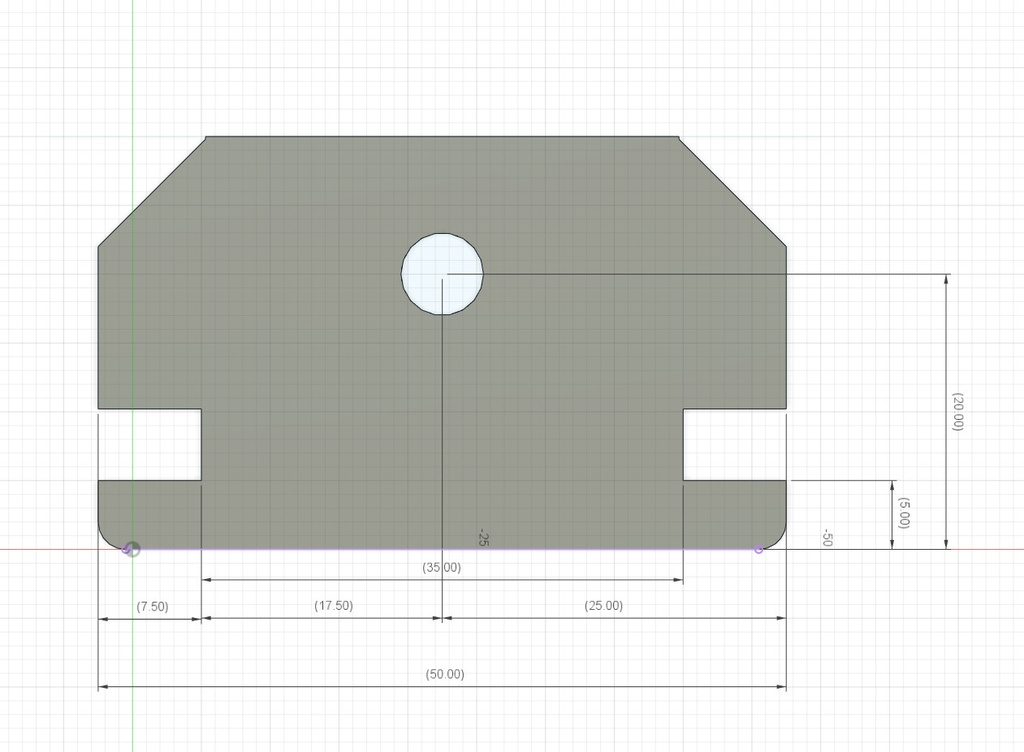 自作アーケードコントローラー用柱50mm