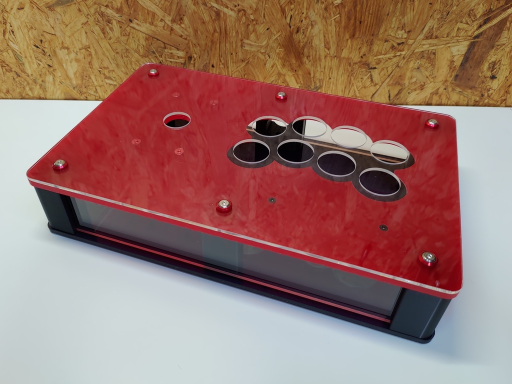 受注生産 コンパクトアケコンケース(クリアトップ)