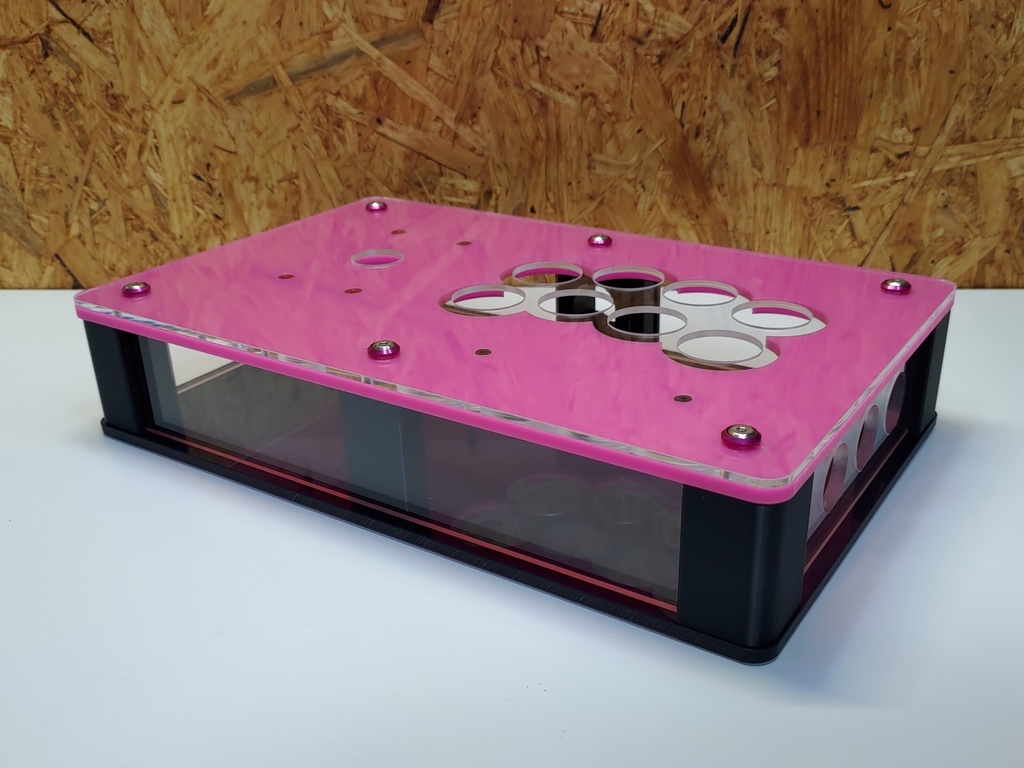 受注生産 コンパクトアケコンケース(クリアトップ)