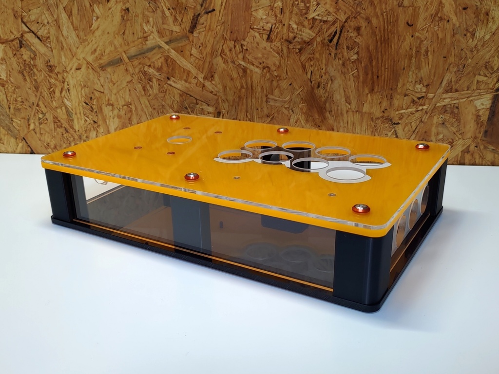 受注生産 コンパクトアケコンケース(クリアトップ)