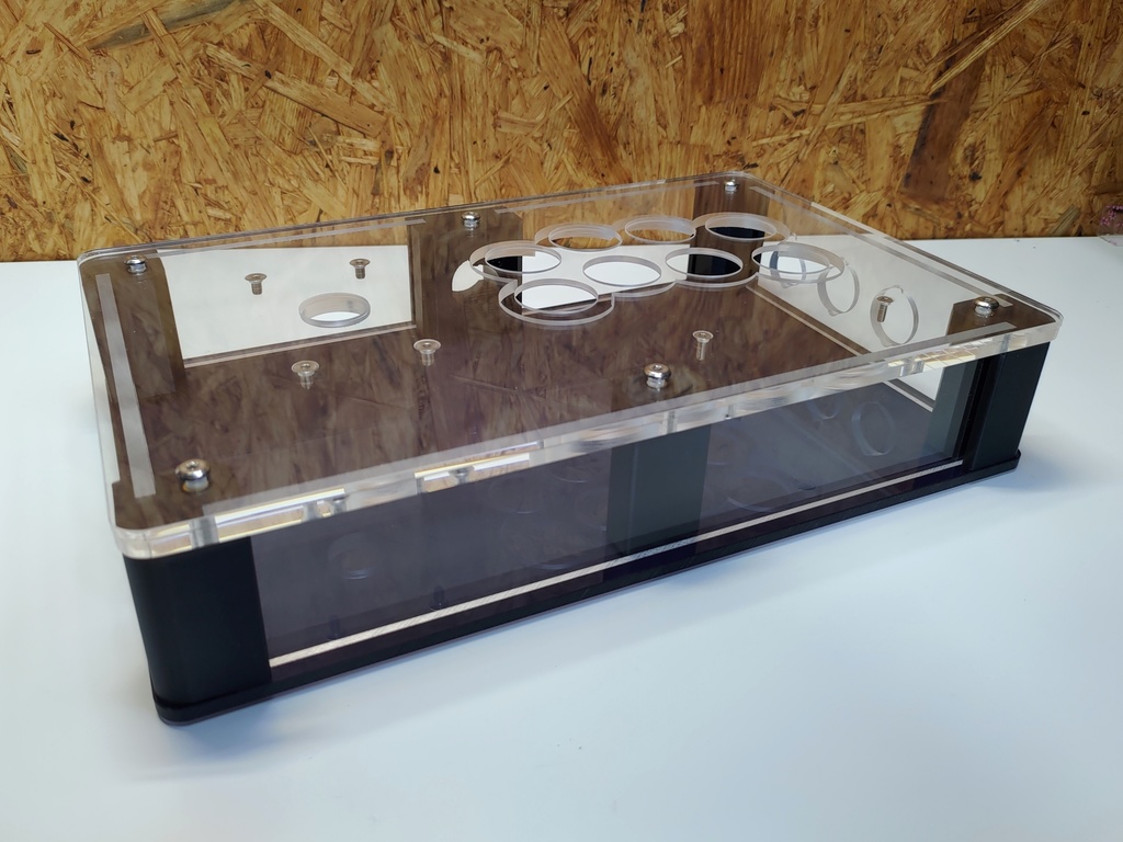 受注生産 コンパクトアケコンケース(クリアトップ)