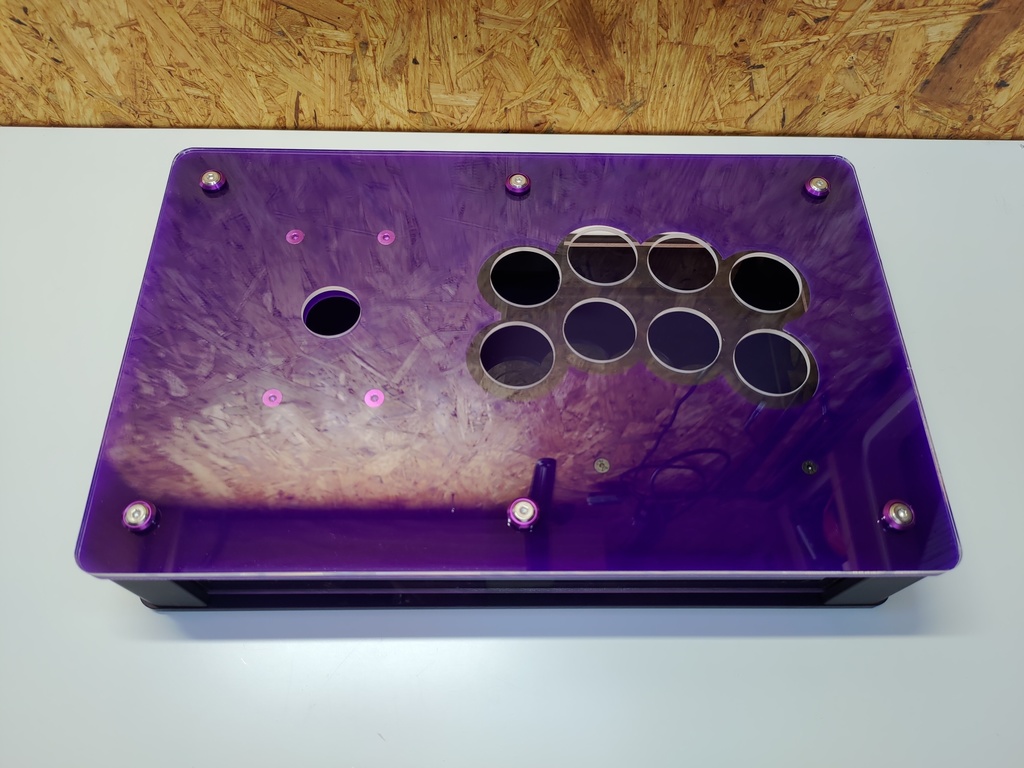 受注生産 コンパクトアケコンケース(クリアトップ)