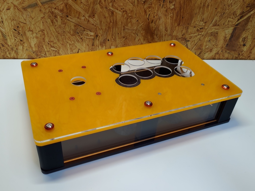 受注生産 コンパクトアケコンケース(クリアトップ)