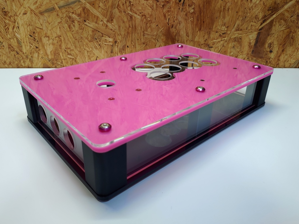 受注生産 コンパクトアケコンケース(クリアトップ)