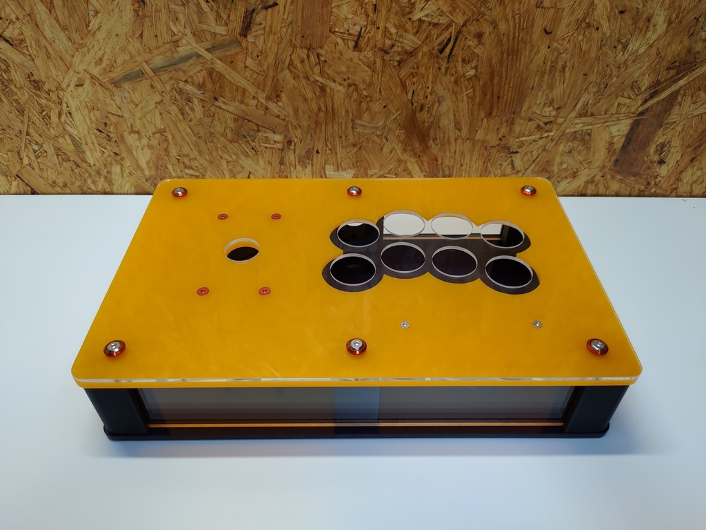 受注生産 コンパクトアケコンケース(クリアトップ)