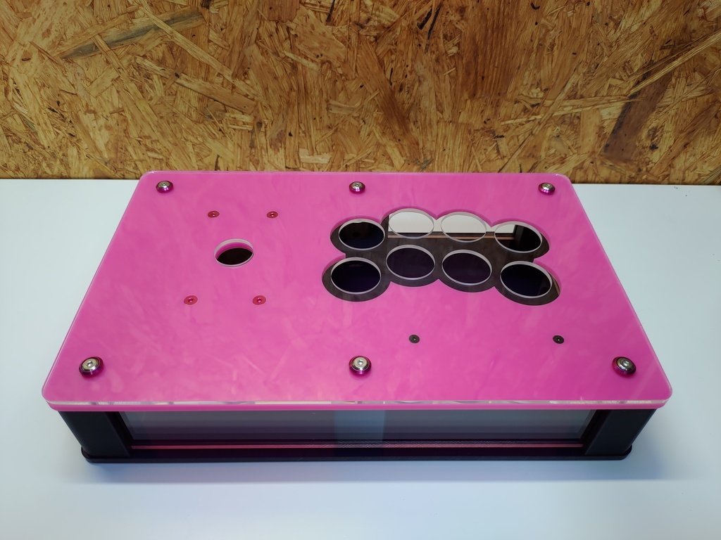 受注生産 コンパクトアケコンケース(クリアトップ)