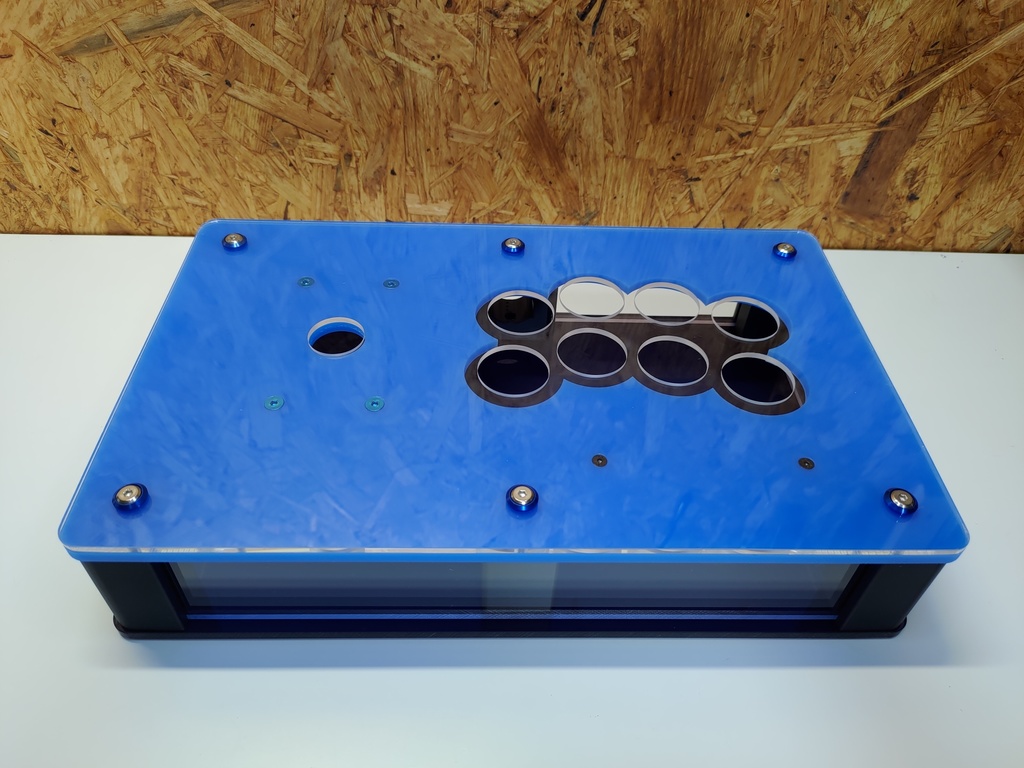 受注生産 コンパクトアケコンケース(クリアトップ)