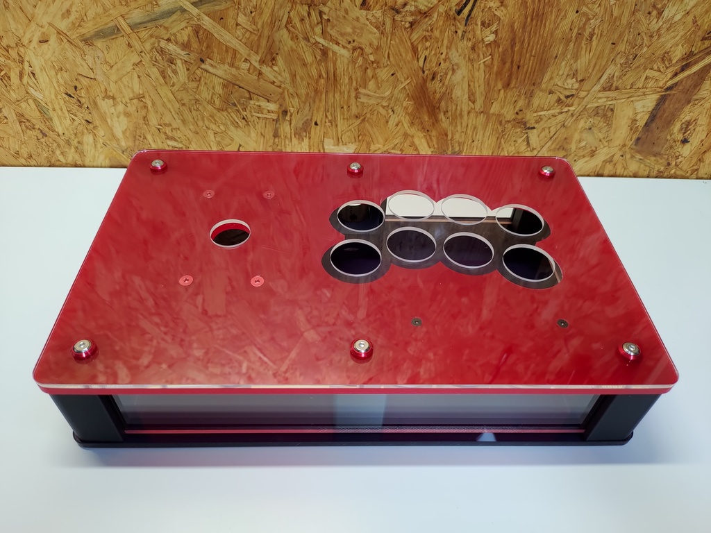 受注生産 コンパクトアケコンケース(クリアトップ)