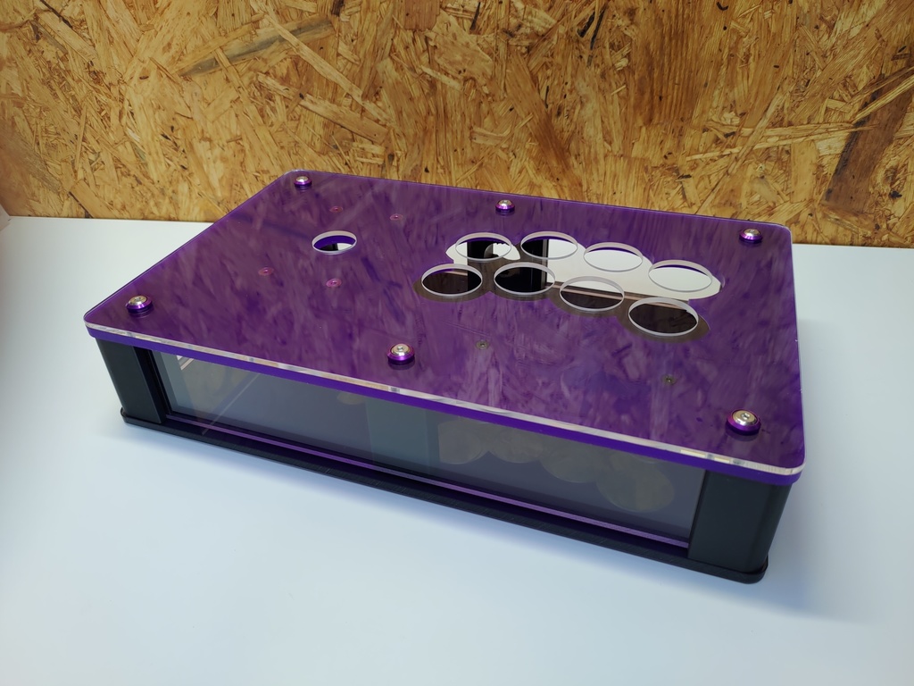 受注生産 コンパクトアケコンケース(クリアトップ)