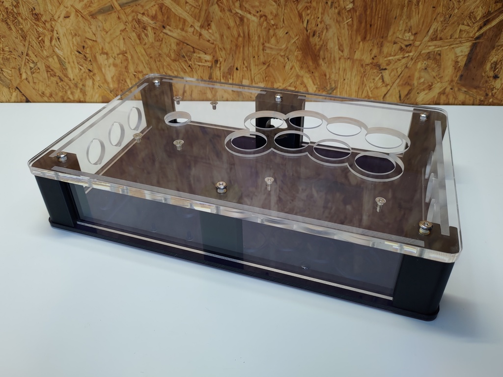 受注生産 コンパクトアケコンケース(クリアトップ)