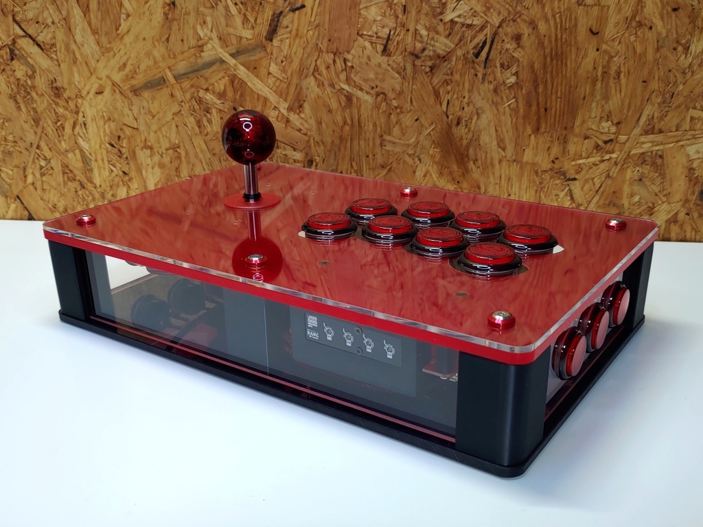 受注生産 コンパクトアケコンケース(クリアトップ)