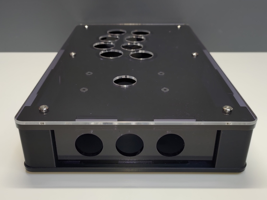 受注生産コンパクトアケコンケース(中サイズ)マウンター付き