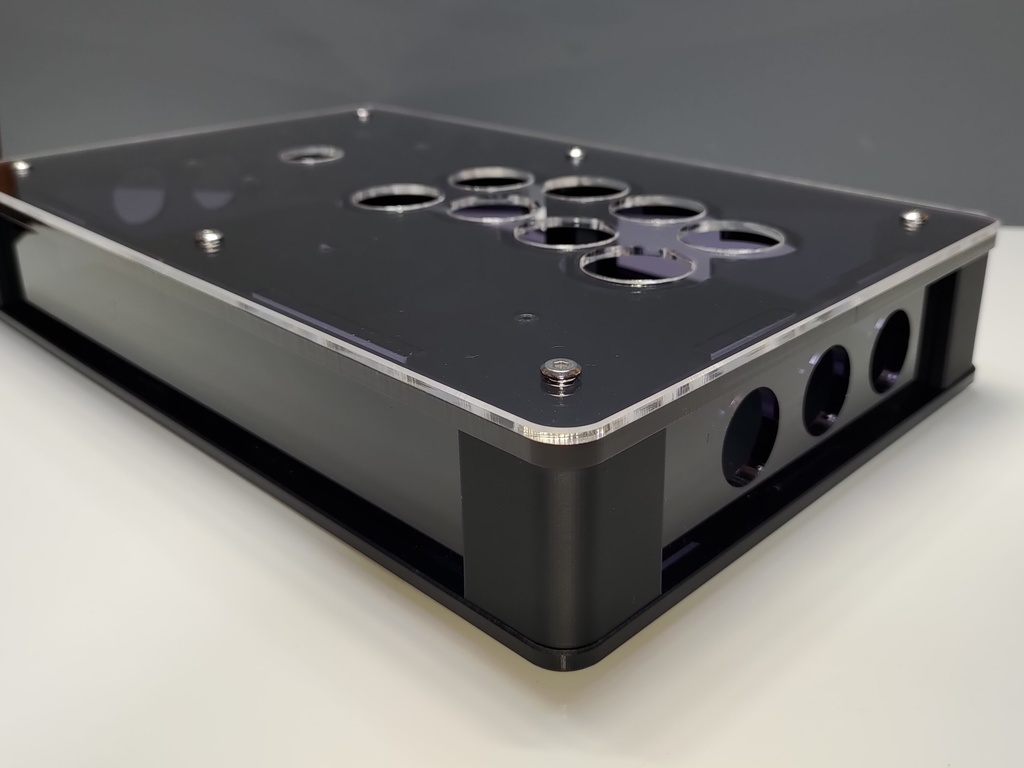 受注生産コンパクトアケコンケース(中サイズ)マウンター付き