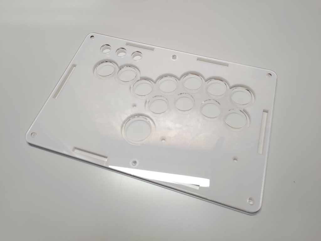 レバーレス兼三和JLF専用薄型(24mmボタン型)コンパクトアケコンケース