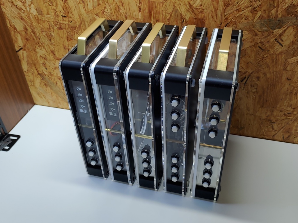 レバーレス兼三和JLF専用薄型(24mmボタン型)コンパクトアケコンケース