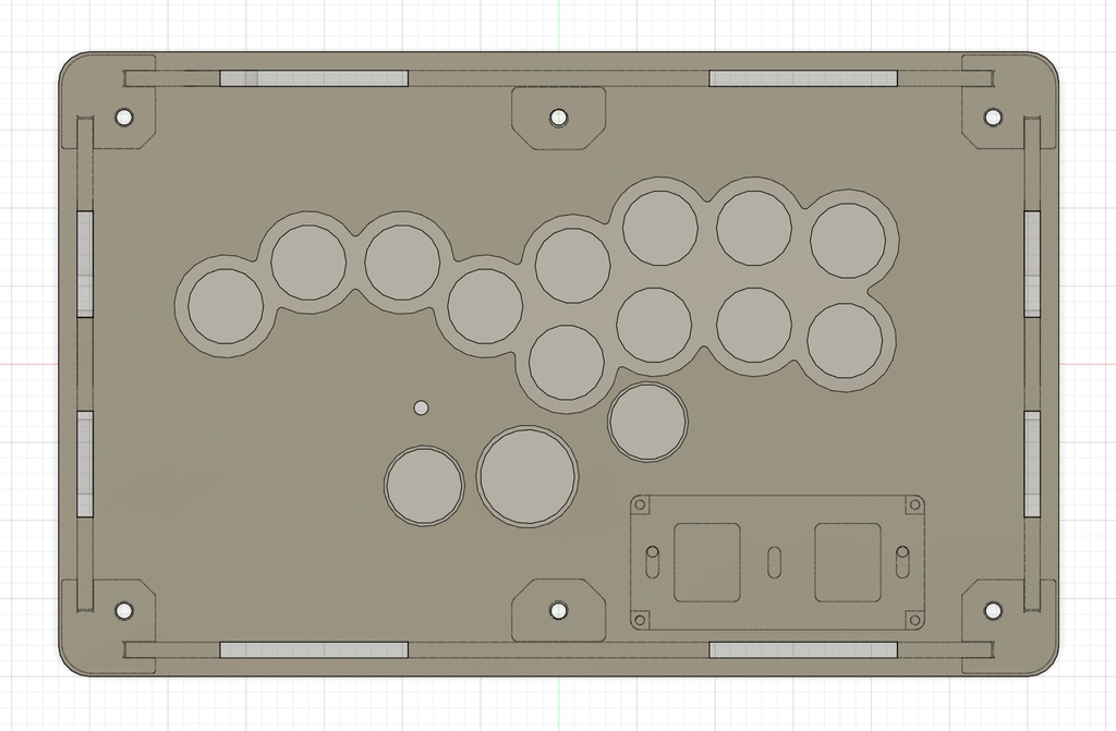 受注生産コンパクトレバーレスケース(中サイズ)マウンター付き