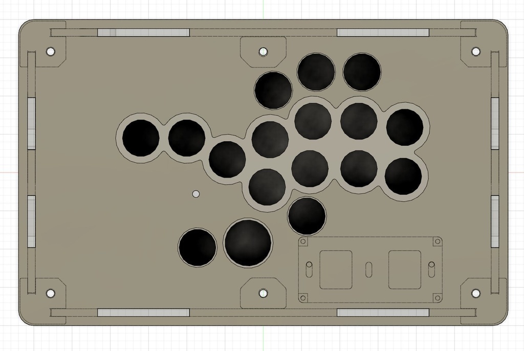 受注生産コンパクトレバーレスケース(中サイズ)マウンター付き