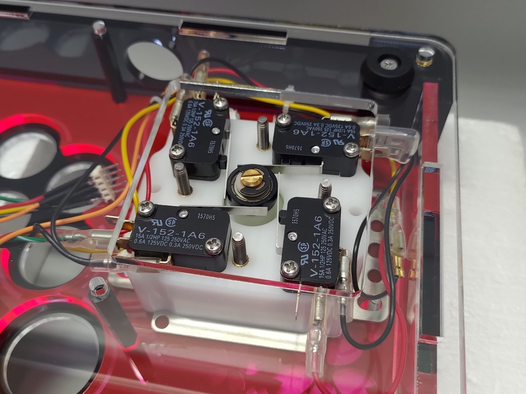 桜/夜桜 24mmボタン型 ゴールデンレバー対応 コンパクト アケコンケース